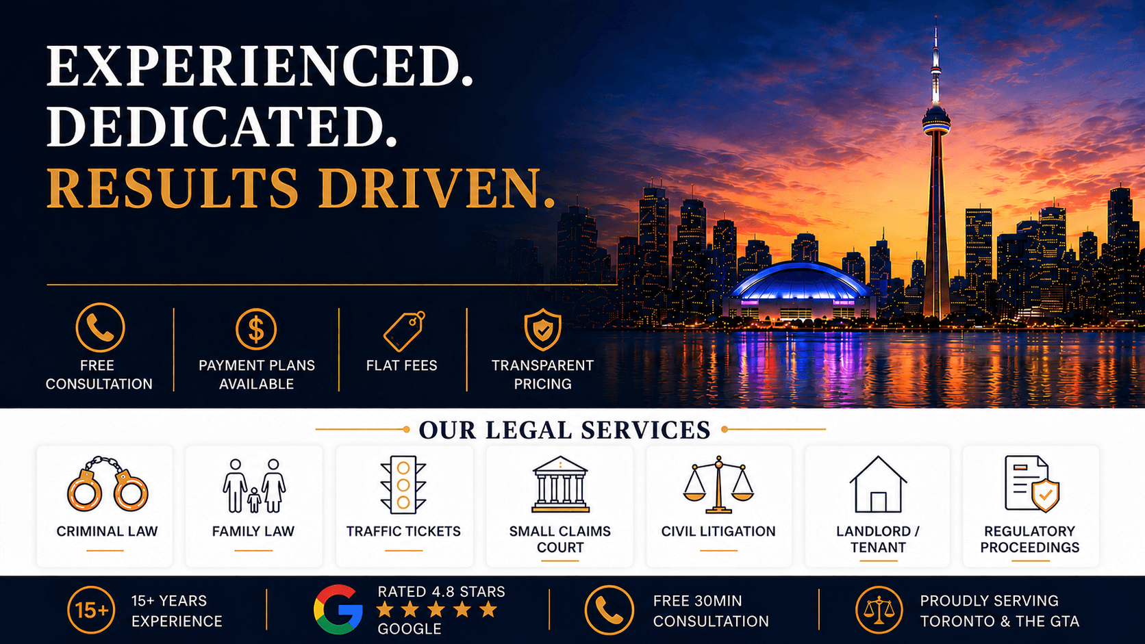 Legal Solutions Law Firm — Experienced. Dedicated. Results Driven. Toronto Criminal, Family and Traffic Lawyers.
